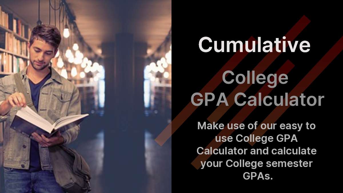 Cumulative College GPA Calculator