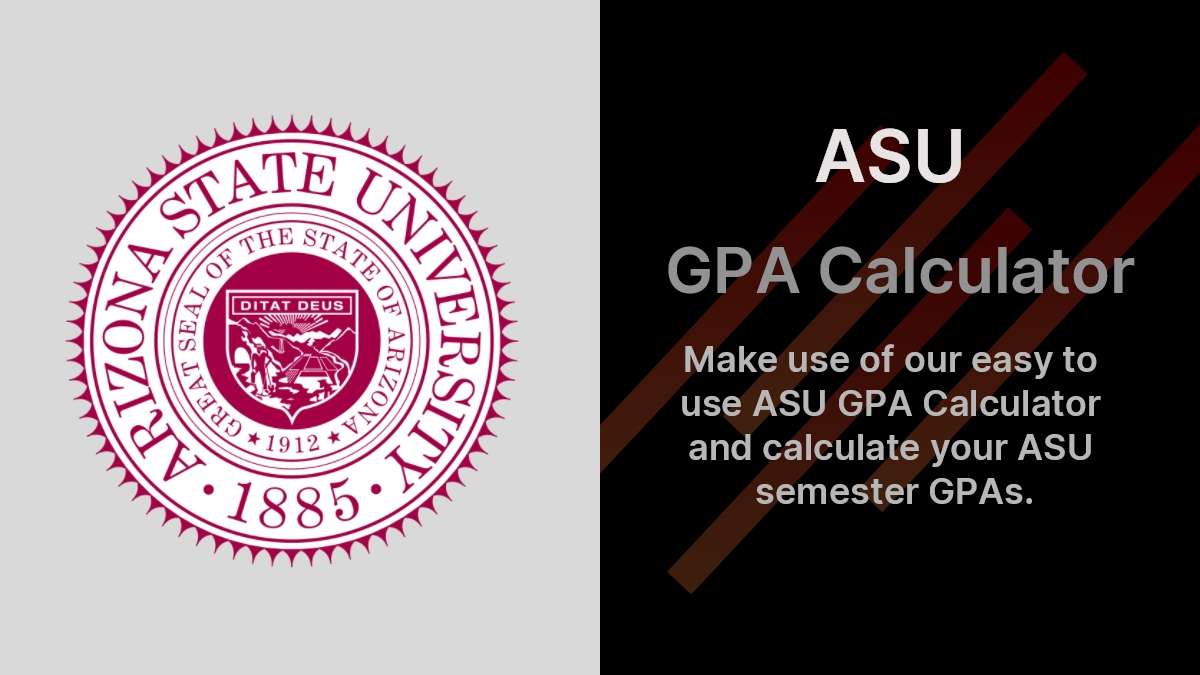 ASU GPA Calculator