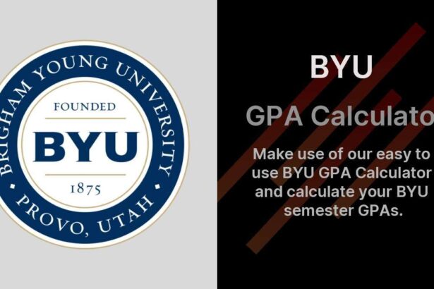 BYU GPA Calculator