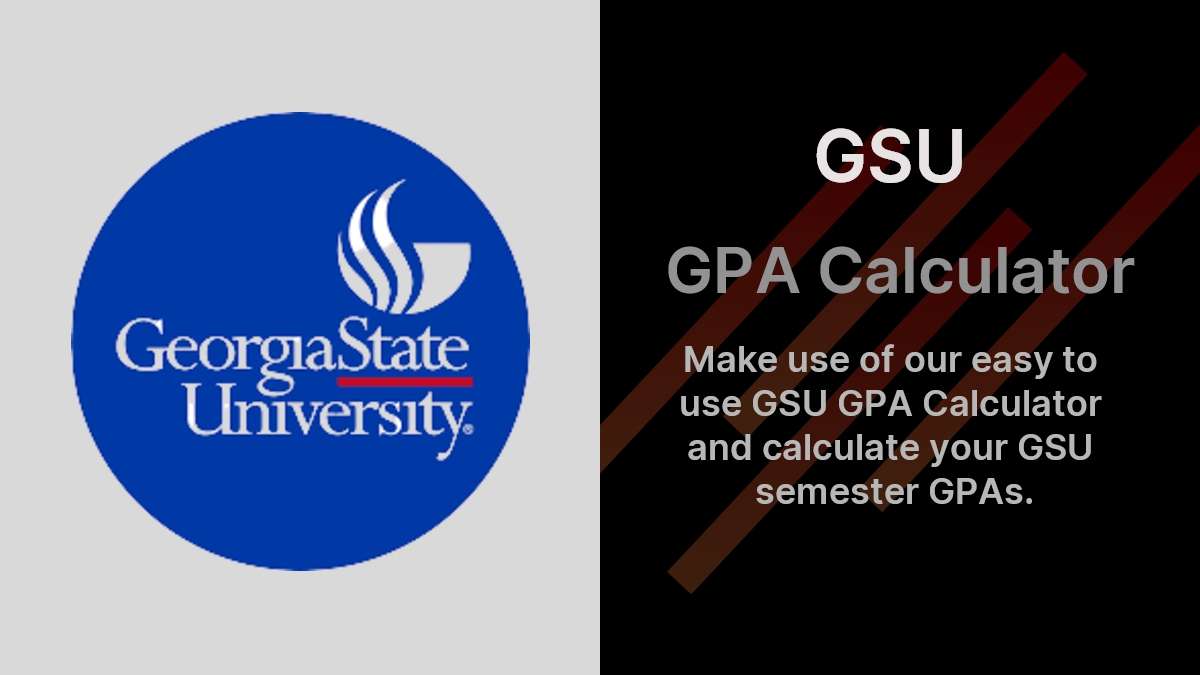 GSU GPA Calculator