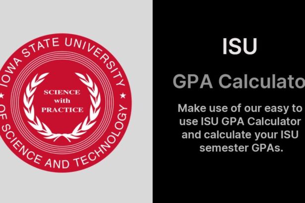 ISU GPA Calculator