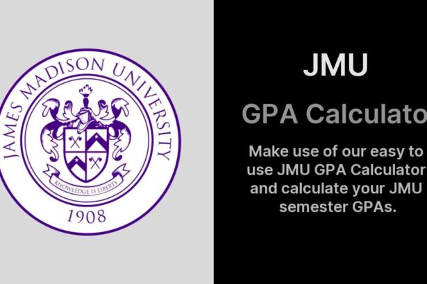 JMU GPA Calculator