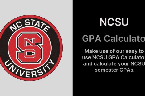 NCSU GPA Calculator