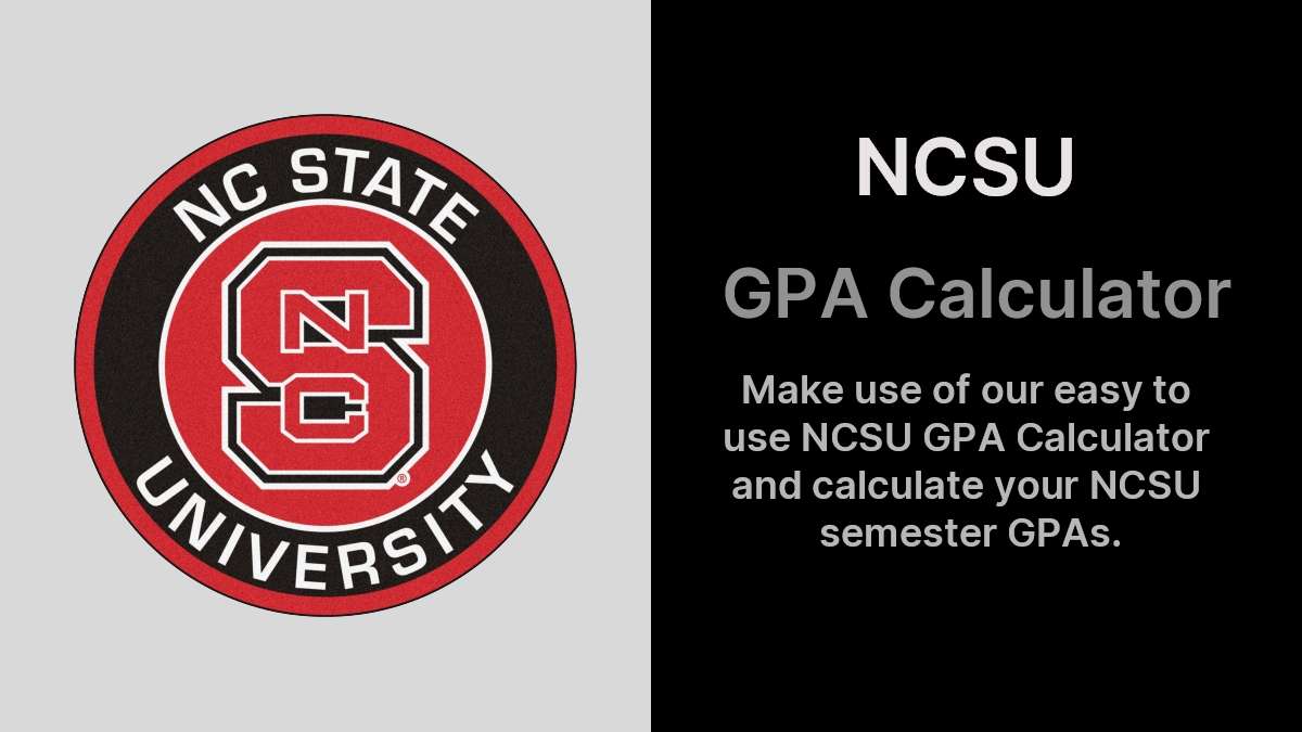 NCSU GPA Calculator