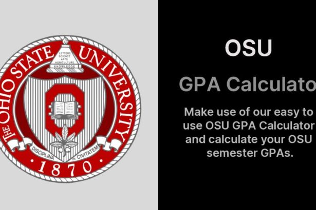 OSU GPA Calculator
