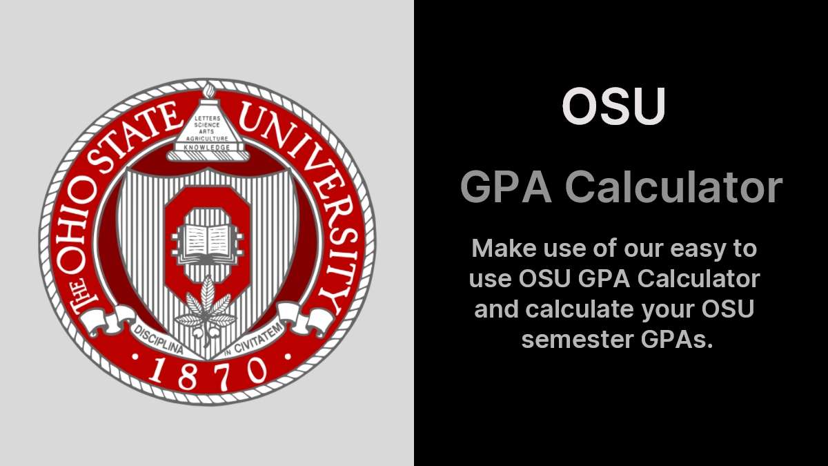OSU GPA Calculator