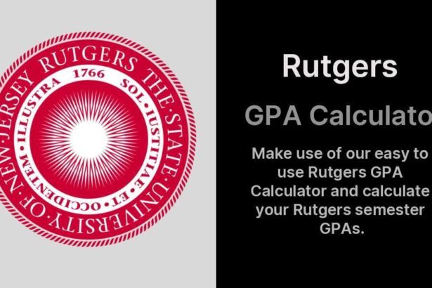 Rutgers GPA Calculator