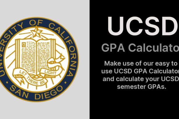 UCSD GPA Calculator