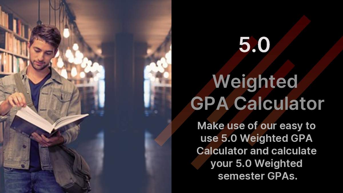 5.0 GPA scale calculator