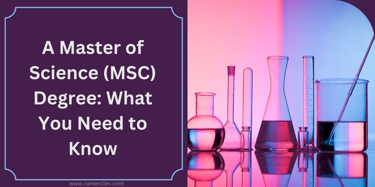 A Master of Science Degree What You Need to Know