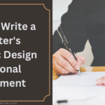 How to Write a Master's Graphic Design Personal Statement