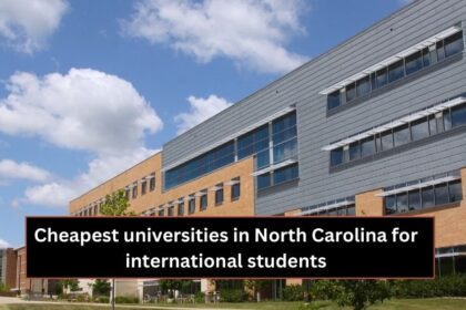 Cheapest universities in North Carolina for international students