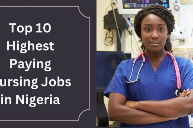 Highest paying nursing jobs in Nigeria