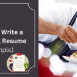 How to Write a Catering Resume