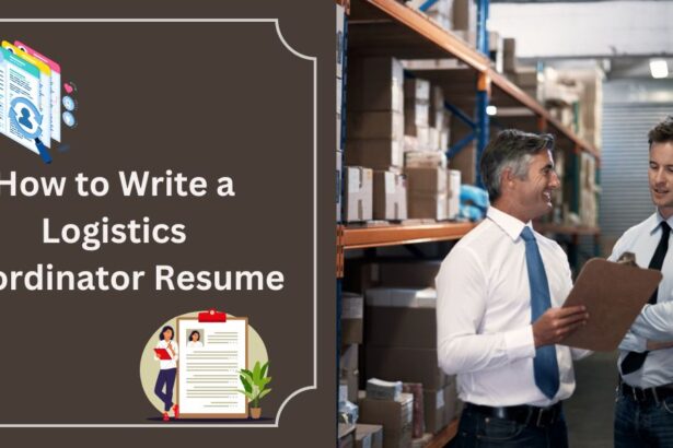 How to Write a Logistics Coordinator Resume